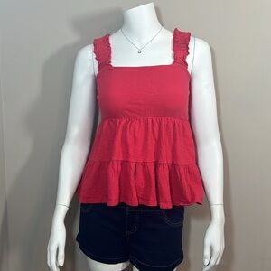 Altar’d State Red Tank Top